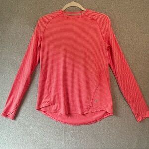 Coolibar Red Striped UPF50 Long Sleeve Shirt XS #AJ